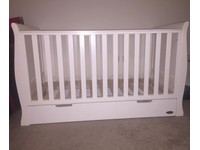 cot bed changing table